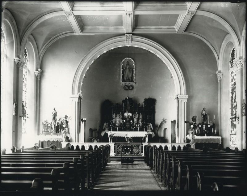 Original chapel in 1908.