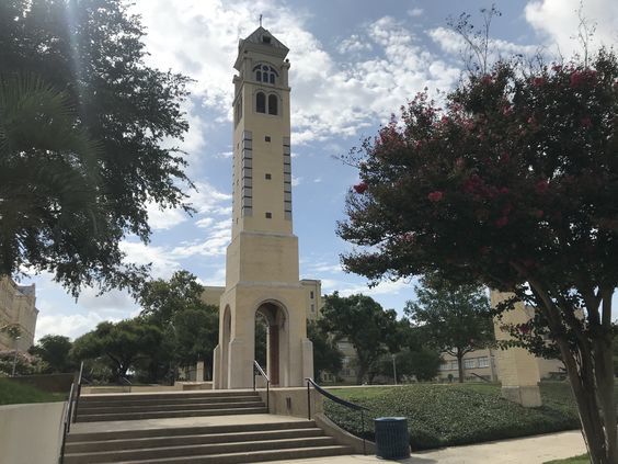 Barrett Memorial Bell Tower at St. Mary's University