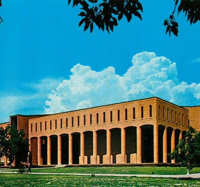 1968 image of Blume Library